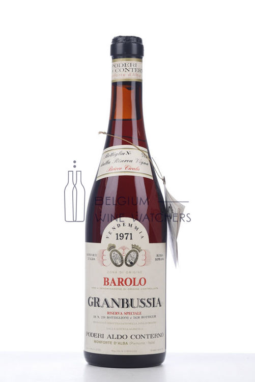 Image de 1971 BAROLO RISERVA SPECIALE GRANBUSSIA BRICCO CICALA